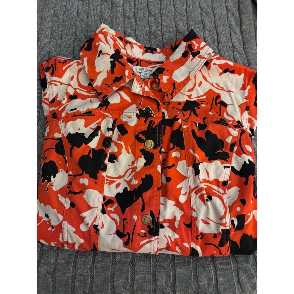 Liz Claiborne floral jacket size 18